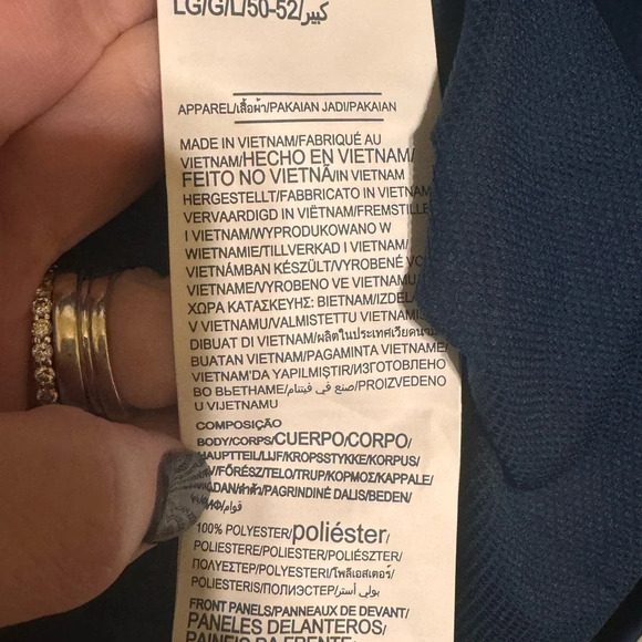 Under Armour Navy Gray Golf Jacket Men’s Black Storm Zipper Sz L - Picture 9 of 13